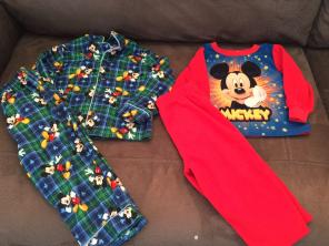 Mickey Pajamas 18 and 24 Months