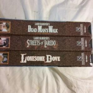 Lonesome Dove Collection 3-tape vhs set