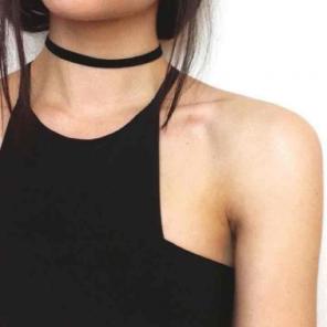 Black Velvet Choker Necklace