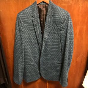 Zara Men's XL Printed Blazer