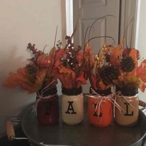 Mason Jar Fall Decor