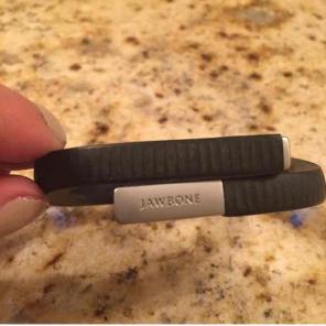 Jawbone UP fitness tracker black small