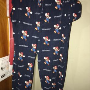 Mens Super Mario Bros Pajama Pants