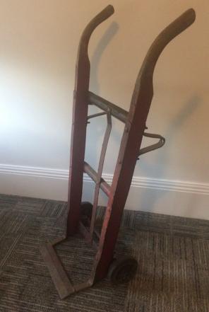 Antique Industrial Red Dolly