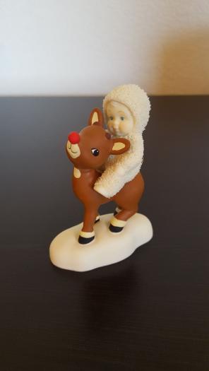 Snowbabies Rudolph Red-Nosed Reindeer