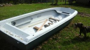 16' boat and trailer