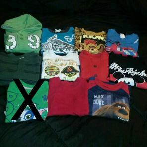 Boys 3T 11 Long Sleeved Top Bundle