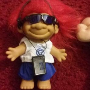 Vintage cub troll