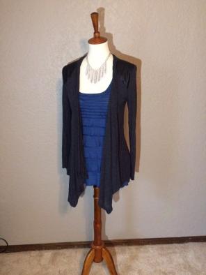 Large Charcoal Grey Wrap