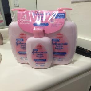 Johnson Baby Lotion.