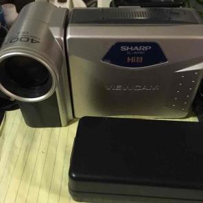 Used Sharp Tape Camcorder 400x Zoom Dis
