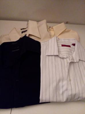 Bundle 4 Men Button Down Dress Shirts