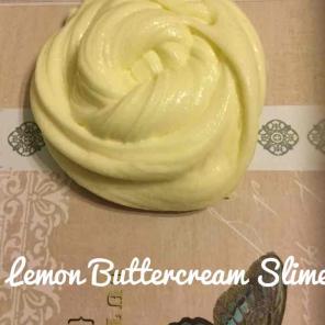 Lemon Buttercream Slime 4oz