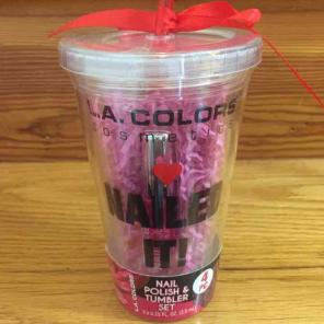 Nail Polish Tumbler Gift Set
