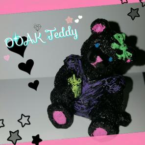 OOAK Teddy Figure #047