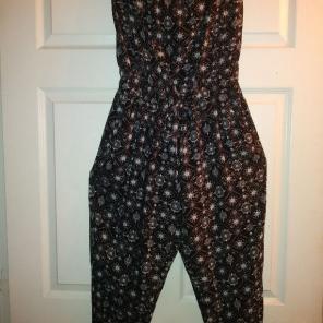 Strapless jumpsuit