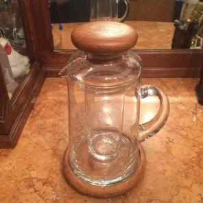 Unique mid-century 4 part pitcher set