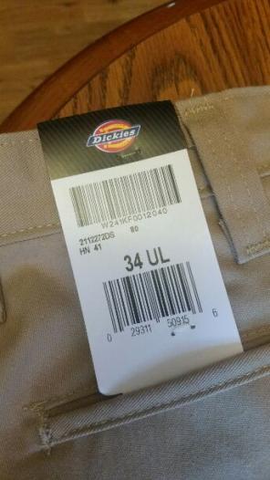 NWT Dickies work pants