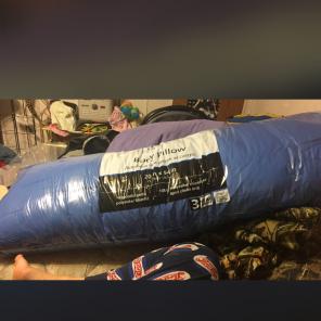 Blue Body Pillow