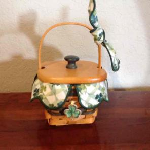 Longaberger Shamrock Basket