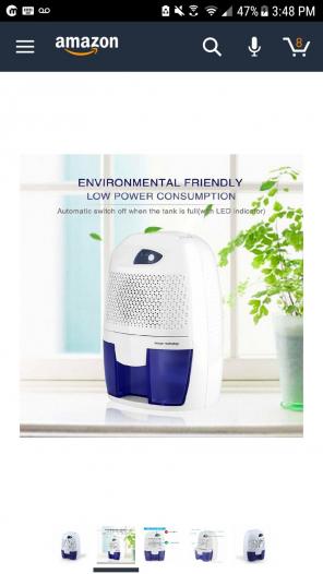 500ml Mini portable Air Dehumidifier