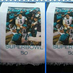 Custom made hand towels