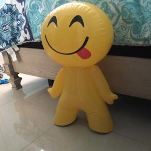 Yellow Tongue Out Emoji Inflatable