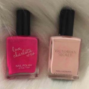 2 NEW Victoria secret & Charlotte Polish