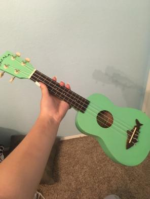 Ukulele Soprano Makala Green Shark