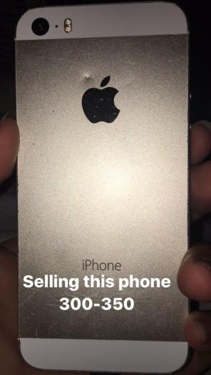 iPhone 5 Se Selling For 310 -360