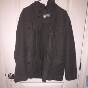 H&M Woodland Green Parka