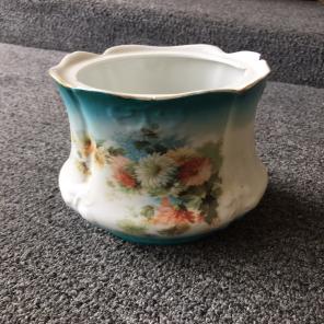 Vintage Blue Flower Vase