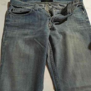 Juicy couture size 31 faded denim w rips