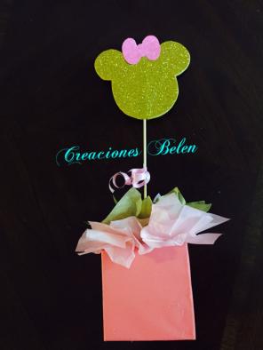 Minnie Mouse Centerpieces Pink Gold