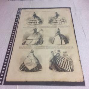 Antique Harpers Weekly Page