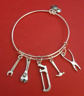 Handywoman Themed Charm Bracelet