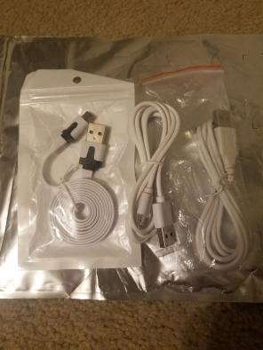 USB TO MICRO USB CHARGING CABLE LOT OF 3
