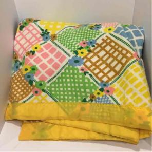 Vintage twin blanket