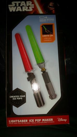 Lightsaber popsicle makers 4ct