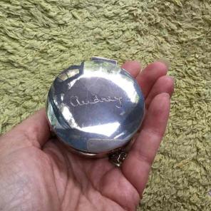 Sterling Silver Trinket Box With Feet