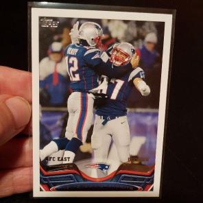 2013 Topps N.E. Patriots Brady/Gronk