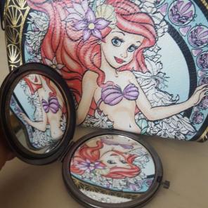 Disney Little Mermaid bag & compact set