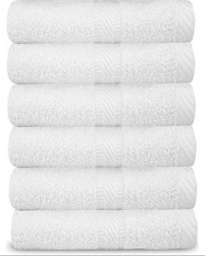 Luxury Hand Towels! Turkish Cotton 6Pack