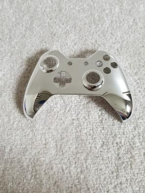Silver Chrome Xbox One Controller Shell