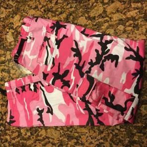 Vintage Pink Camo Cargo Pants