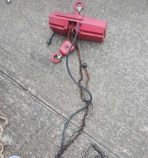 Electric winch 500 lb lift