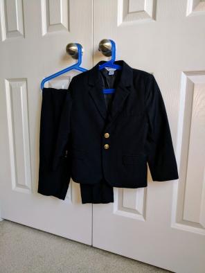 Boy formal wear suit set size 4