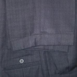 Navy Blue Mens 3 Button Suit