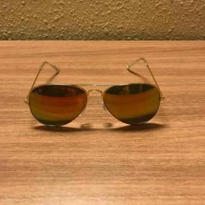Ray ban aviator sunglasses gold