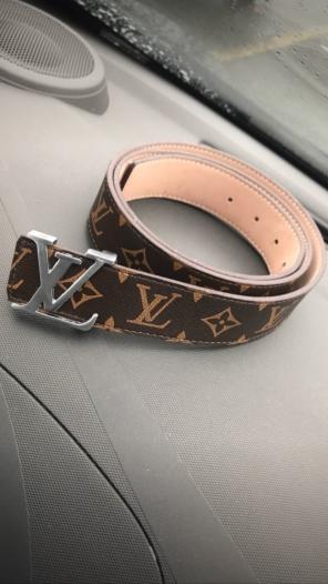 Two Original Louis Vuitton belts